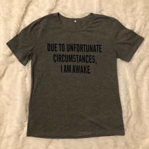 3/$10🔴Shein boutique Sarcasm t-shirt🔴